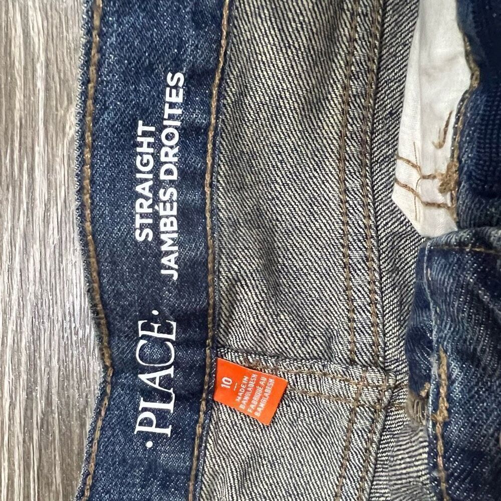 The Children's Place Size 10 New Boys Denim Jeans - Picture 3 of 4